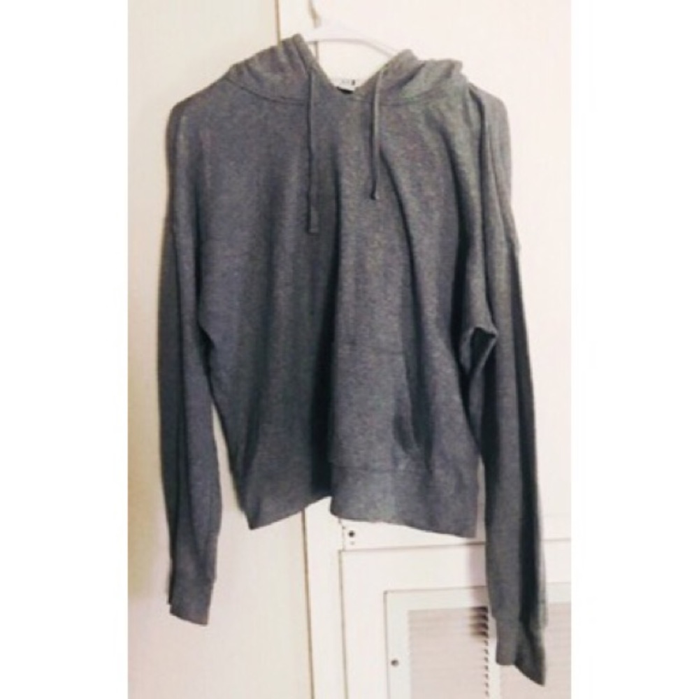 Forever 21 Basic grey hoodie